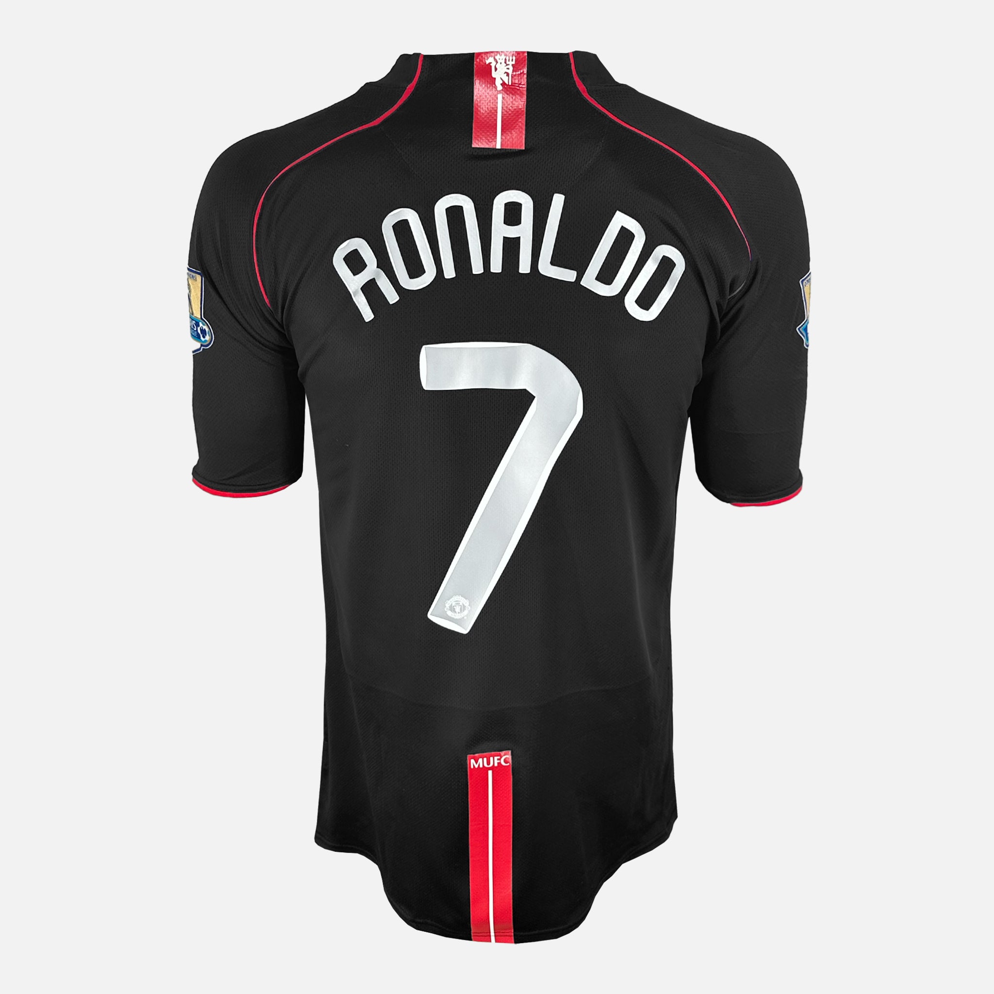 2007/2008 manchester united RONALDO authentic away