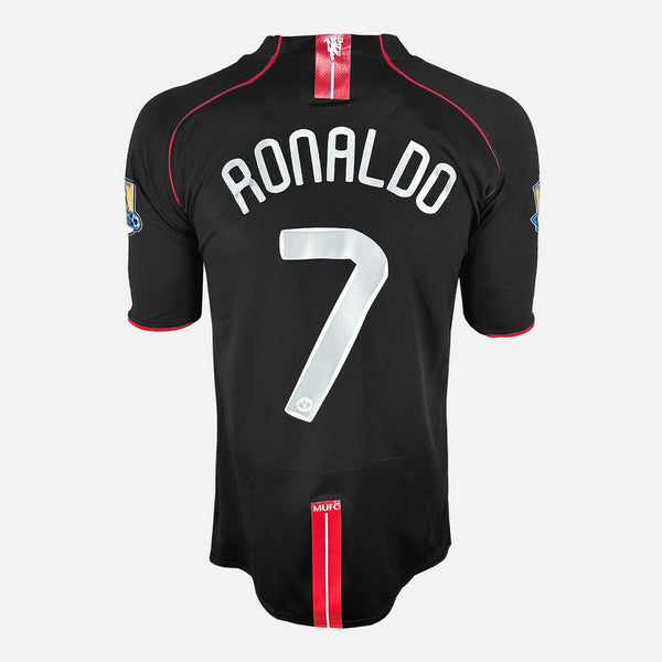 2007-08 Manchester United Away Shirt Ronaldo 7 [Excellent] XXL