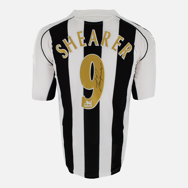 Alan Shearer Signed Jersey Kit