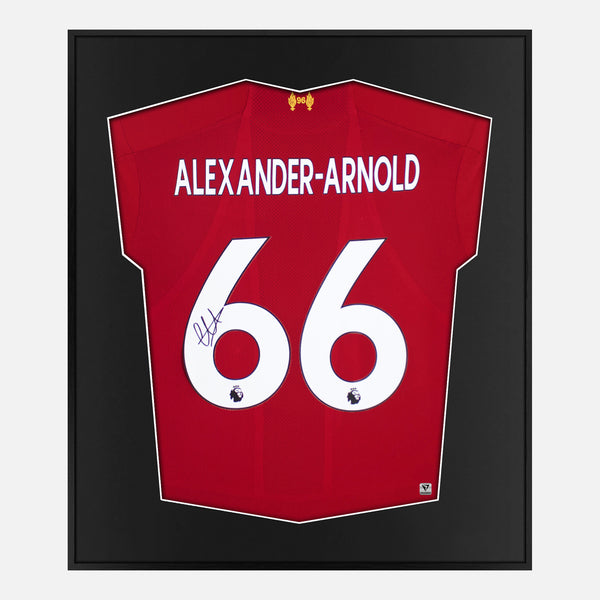 Alexander-Arnold Signed Framed Liverpool Shirt