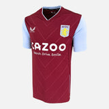 Philippe Coutinho Signed Aston Villa Shirt 2022-23 Home [23]