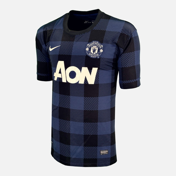 2013-14 Manchester United Away Shirt Carrick 16 [Perfect] XL