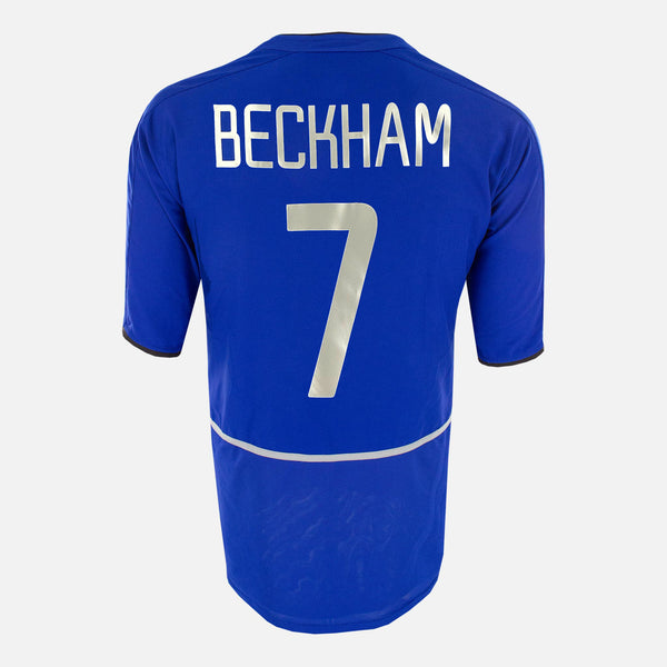 2002-03 Manchester United Third away Shirt Beckham 7 [Excellent] XL