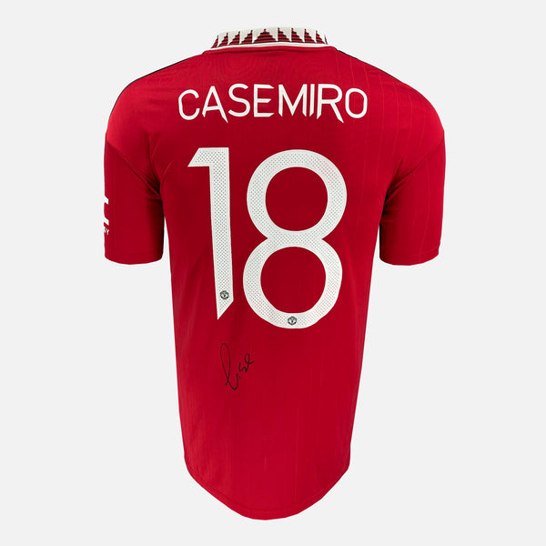 Casemiro Signed Manchester United Shirt 2022-23 Home [18]