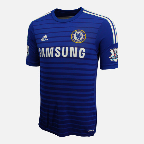 2014-15 Chelsea Home Shirt PL Badges [Perfect] S