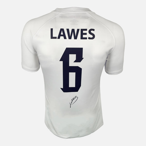 Courtney Lawes Signed England Rugby Shirt 2023 World Cup Home [6]