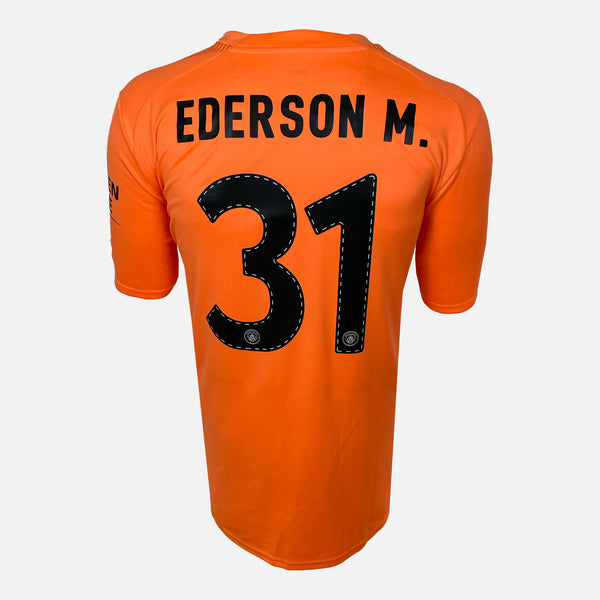 2023 Manchester City Goalkeeper Shirt Ederson M. 31 CL Final [New] XXL