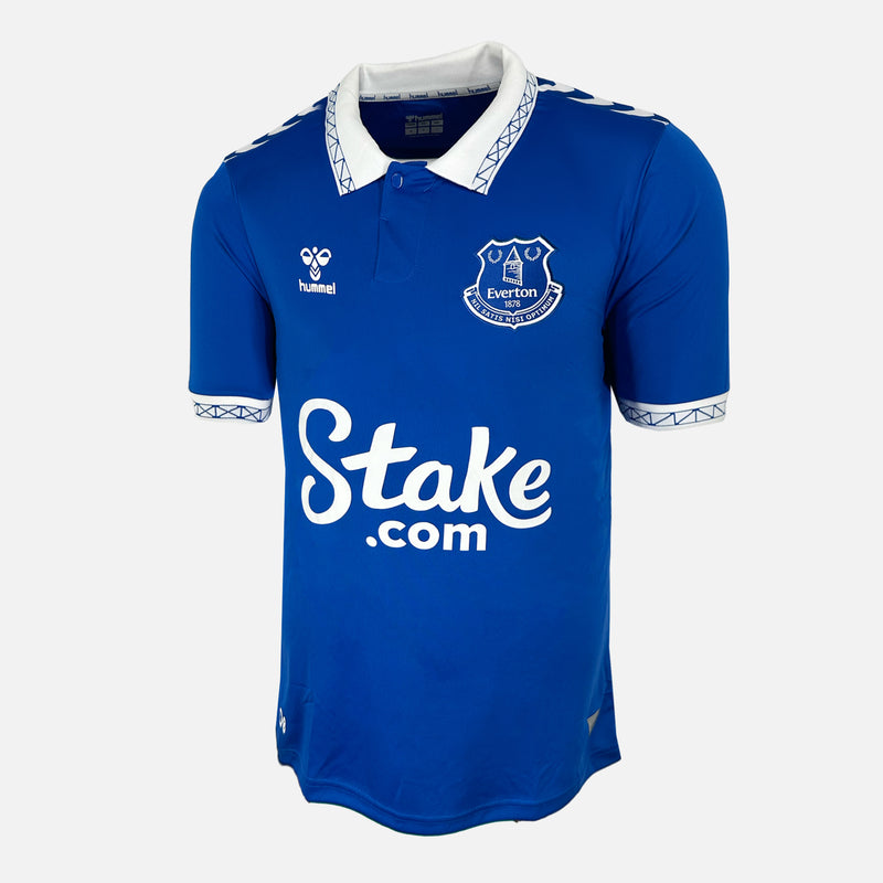Amadou Onana Signed Everton Shirt 2023-24 Home [8]