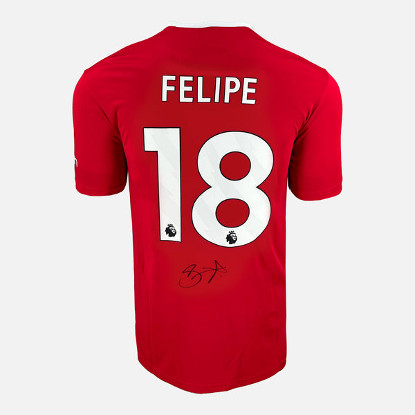 Felipe Signed Nottingham Forest Shirt Red Home [38]