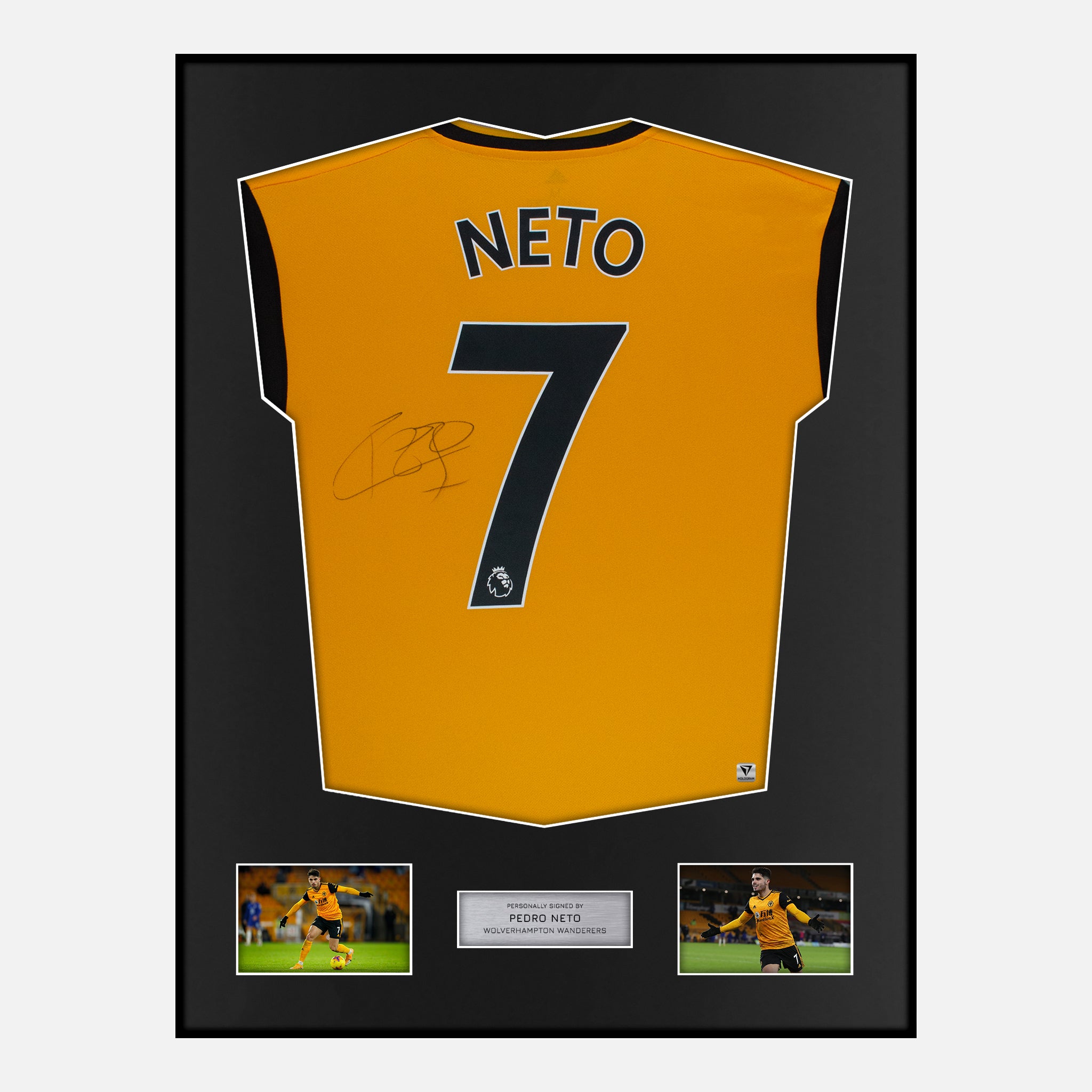 Wolverhampton Wanderers Neto 7 Mサイズ 2020-21 Wolves Home Shirt Neto 7 [New] M