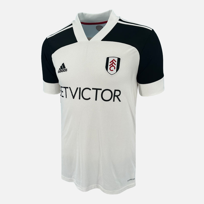 Luís Boa Morte Signed Fulham Shirt Home [11]