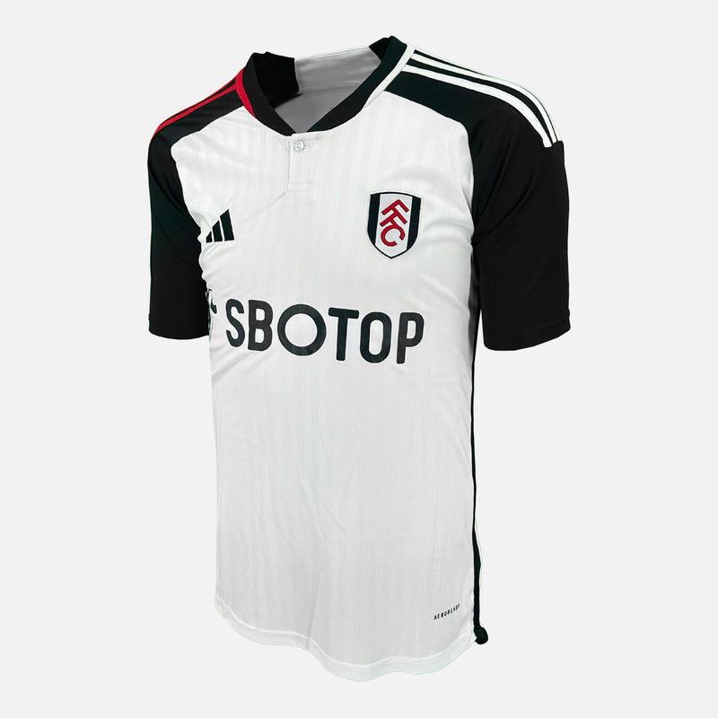 Tosin Adarabioyo Signed Fulham Shirt 2023-24 Home [4]