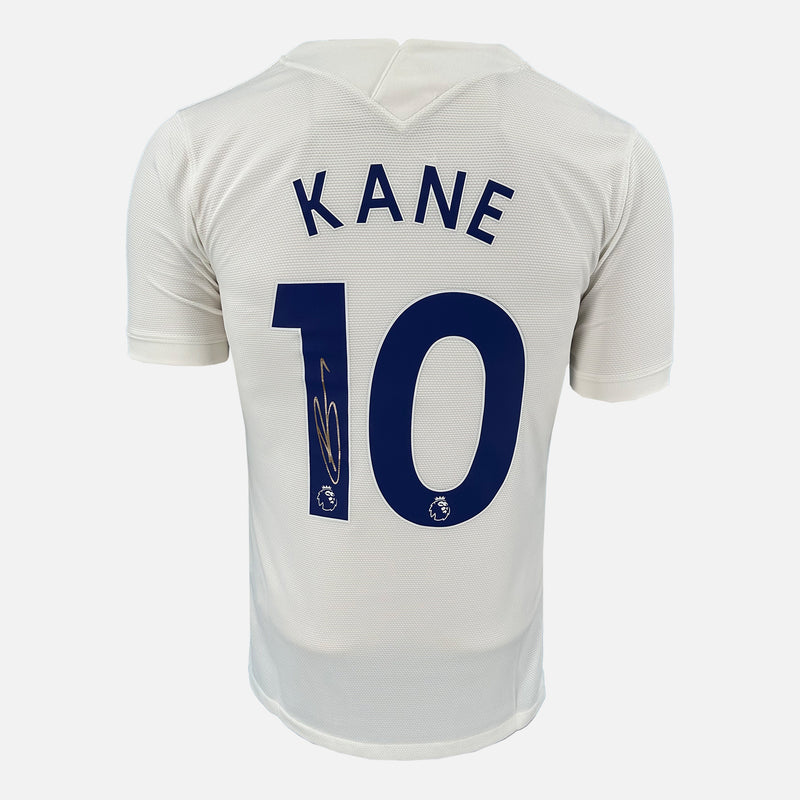 Framed Harry Kane Signed Tottenham Hotspur Shirt Home 2021-22 [Modern]