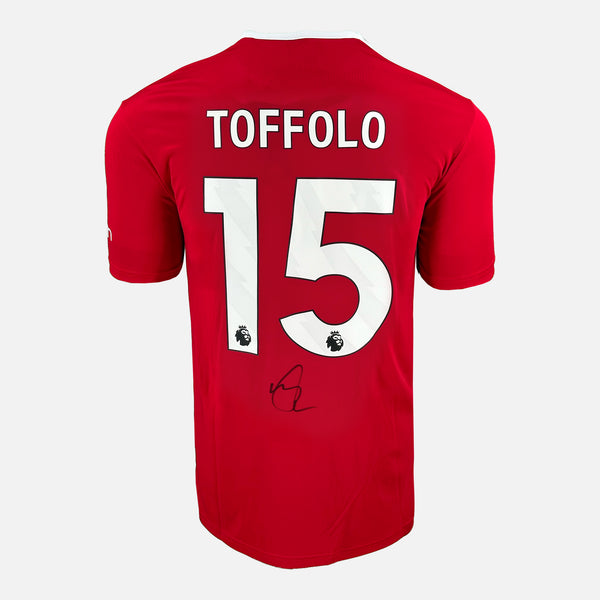 Harry Toffolo Signed Nottingham Forest Shirt Red Home [15]