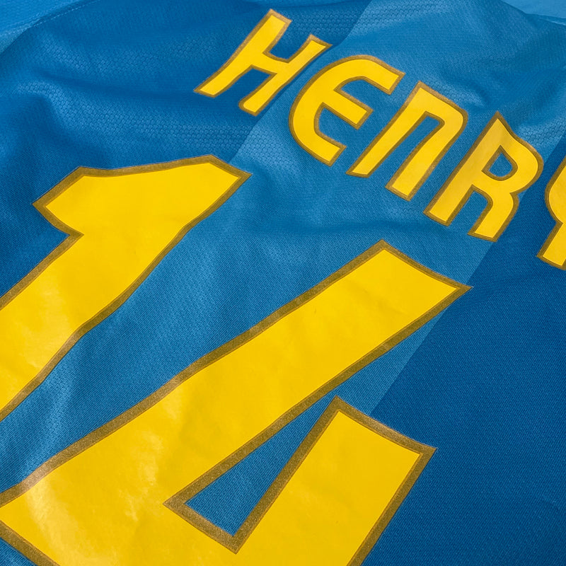 2007-08 Barcelona Away Shirt Henry 14 [Perfect] S