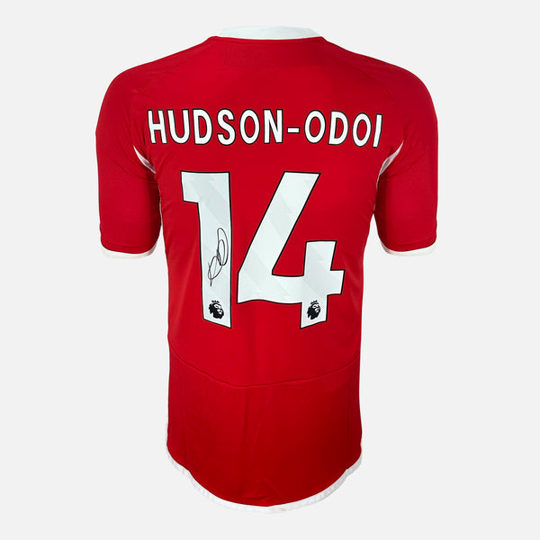 Callum Hudson-Odi Signed Nottingham Forest Shirt 2023-24 Home [14]