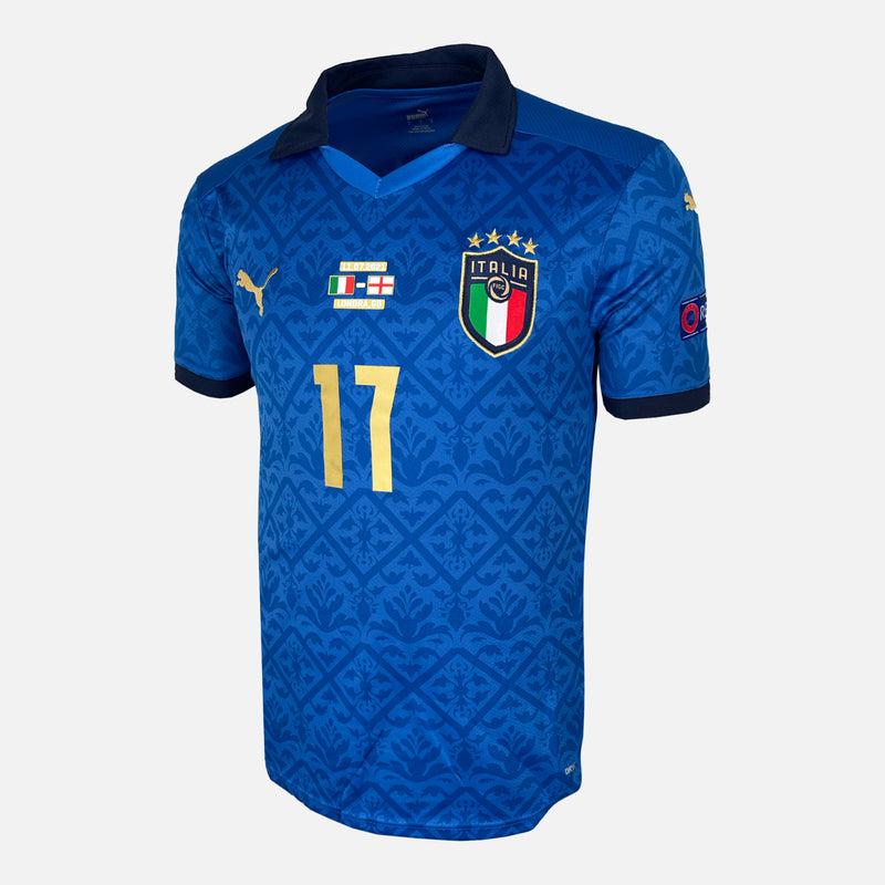 Ciro Immobile Signed Italy Shirt Euro 2020 Final Winners [17]