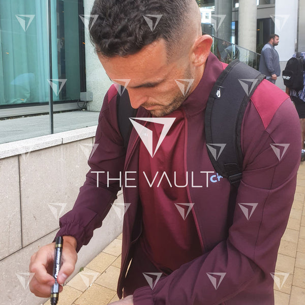 Framed John McGinn Signed Aston Villa Shirt 2020-21 Home [Mini]