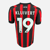 Framed Justin Kluivert Signed Bournemouth Shirt Home 2023-24 [Mini]