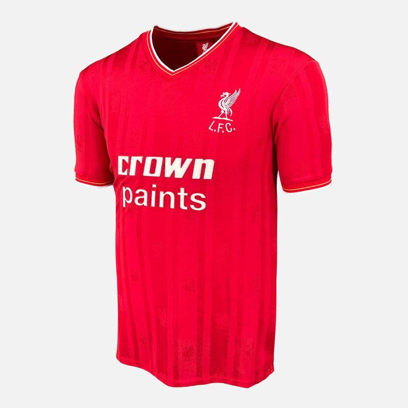Ian Rush Signed Liverpool Shirt 1986 Home [9]