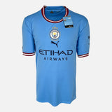 2022-23 Manchester City Home Shirt Treble Winner Edition [New] XXL