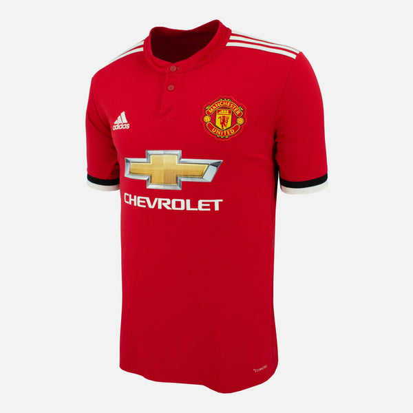 2017-18 Manchester United Home Shirt Lukaku 9 [Perfect] M