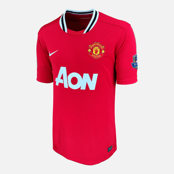 2011-12 Manchester United Home Shirt Champions 19 [Perfect] XL