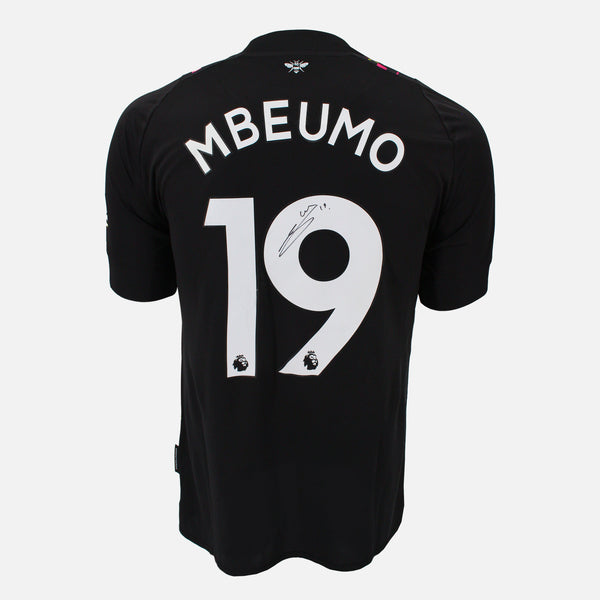 Bryan Mbeumo Signed Brentford Shirt 2022-23 Third away [19]