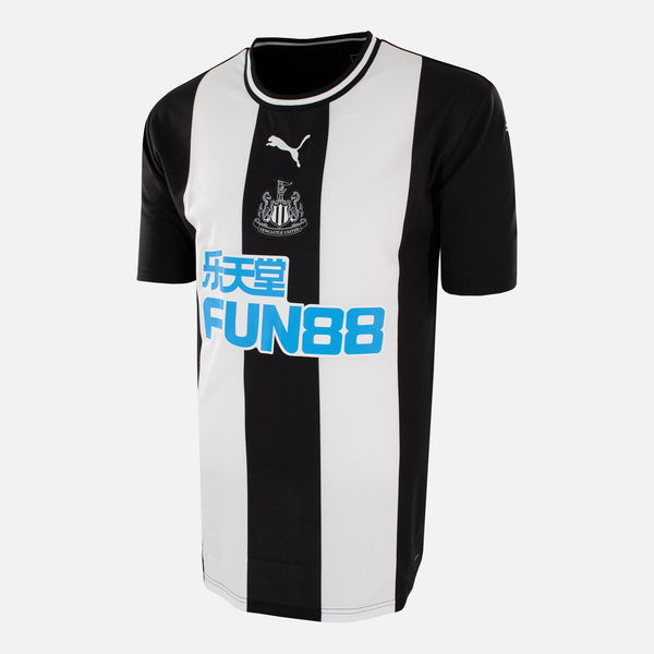 2019-20 Newcastle United Home shirt classic football kit black and white