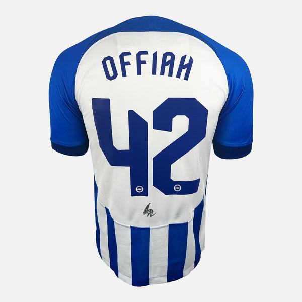Odeluga Offiah Signed Brighton & Hove Albion Shirt Home 2023-24 [42]