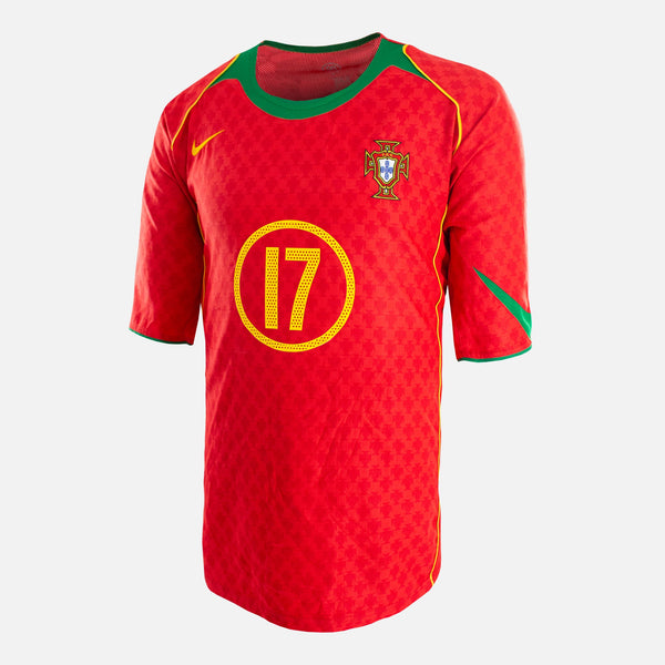 Ronaldo Portugal Red Nike Shirt Home
