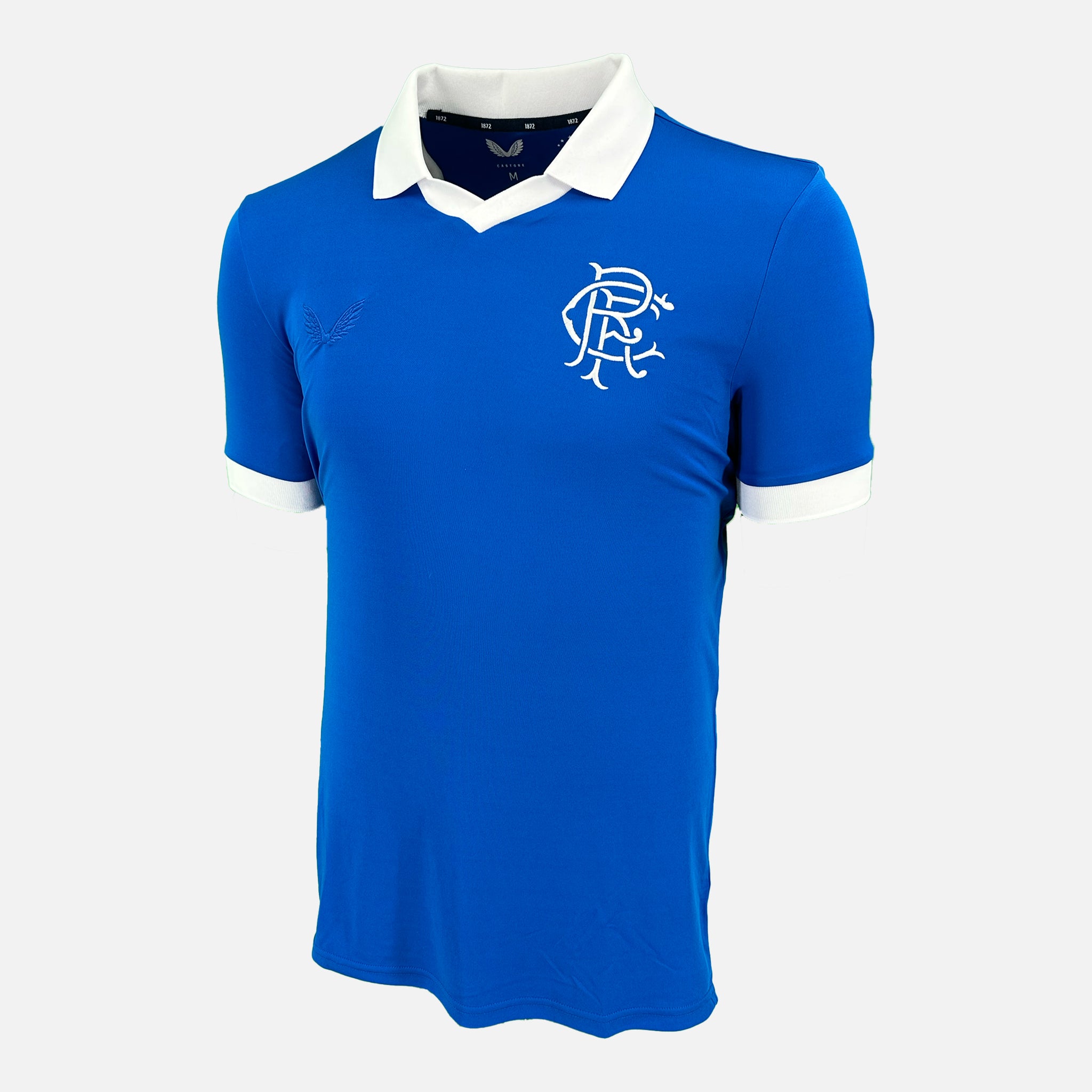 Maillot Domicile Rangers FC 2020/21 - Taille 2XL (XXL) - Marque Castore Officiel - Occasion Rare