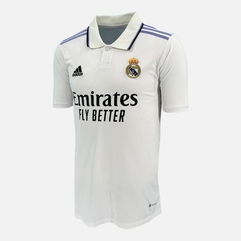 Roberto Carlos Signed Real Madrid Shirt Home [3]