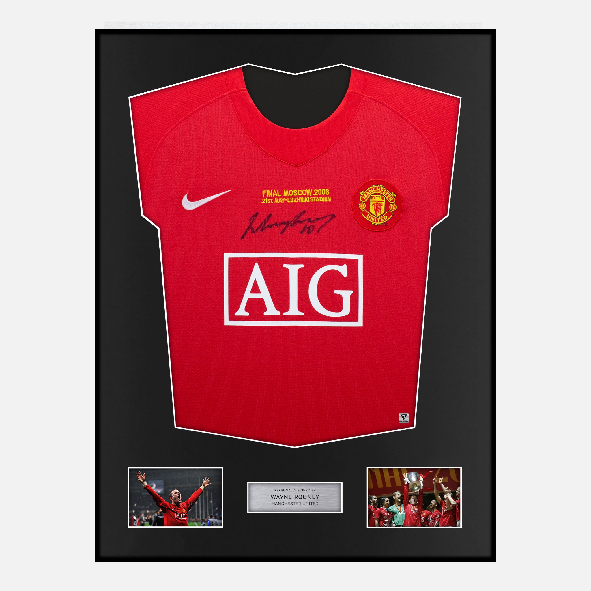 Rooney sales signed shirt