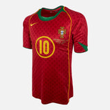 Rui Costa Signed Portugal Shirt Euro 2004 [10]