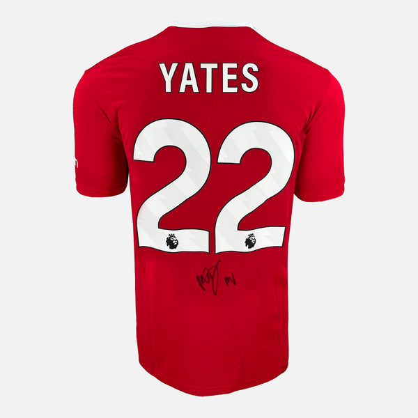 Ryan Yates Signed Nottingham Forest Shirt Red Home [22]