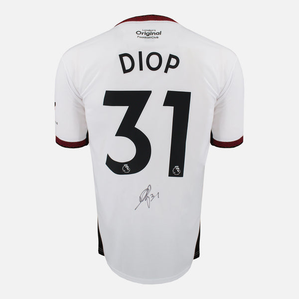 Issa Diop Signed Fulham Shirt 2022-23 Home [31]