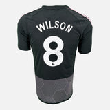 Framed Harry Wilson Signed Fulham Shirt 2023-24 Third away [Modern]