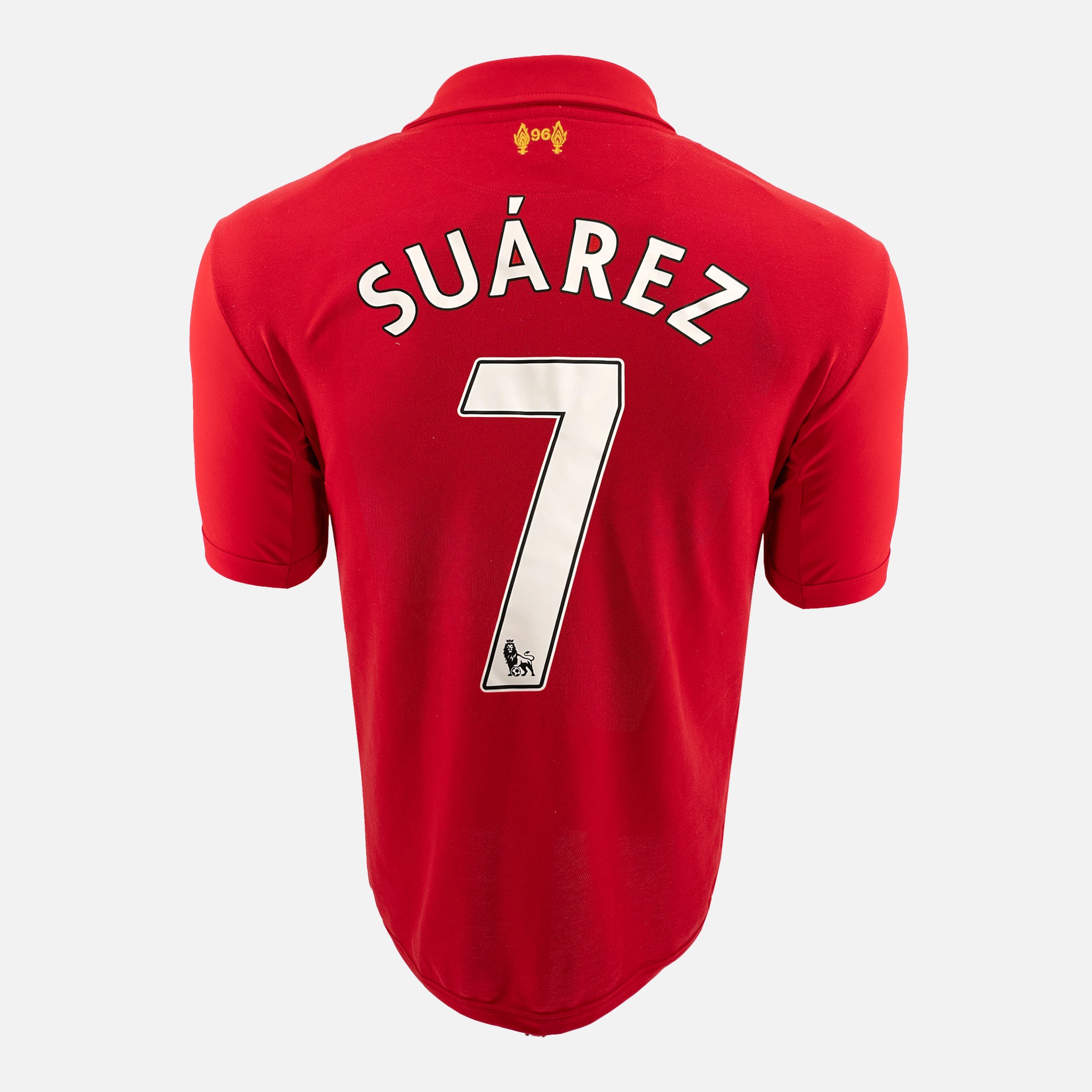 【正規12-13 warrior Liverpool L/S SUAREZ#7】 Liverpool 2012-13 Home Shirt Suarez 7 | Warrior