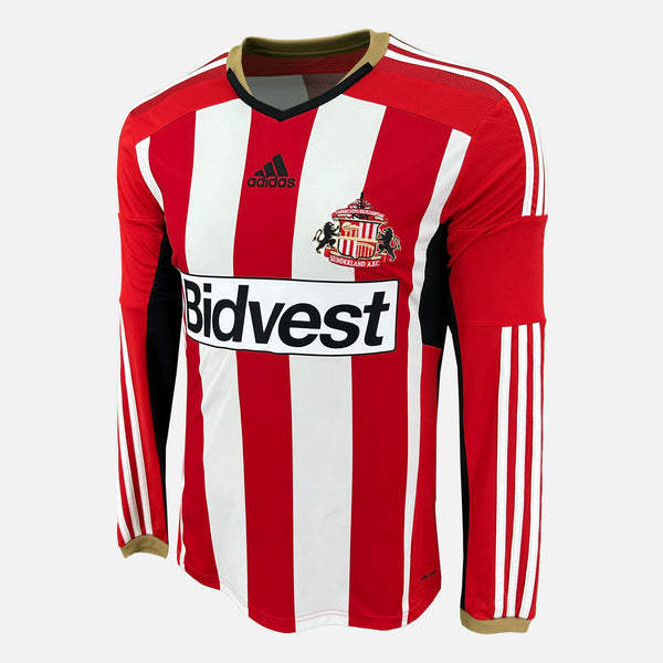2014-15 Sunderland Home Shirt long sleeve [Perfect] S