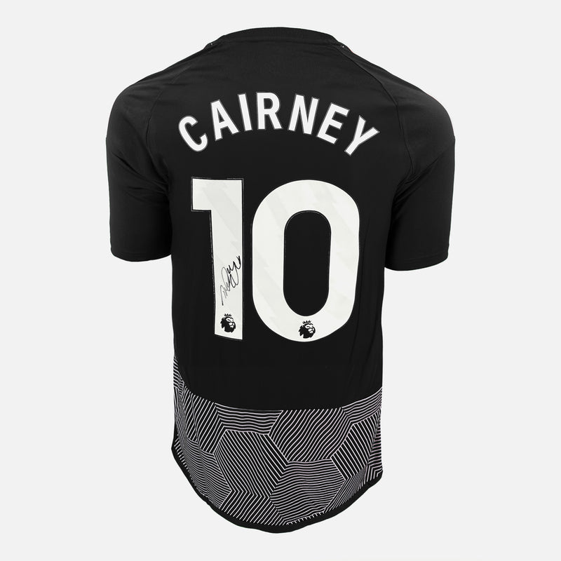 Framed Tom Cairney Signed Fulham Shirt 2023-24 Third away [Modern]