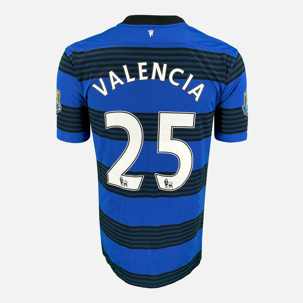 2011-13 Manchester United Away Shirt Valencia 25 [Perfect] XL