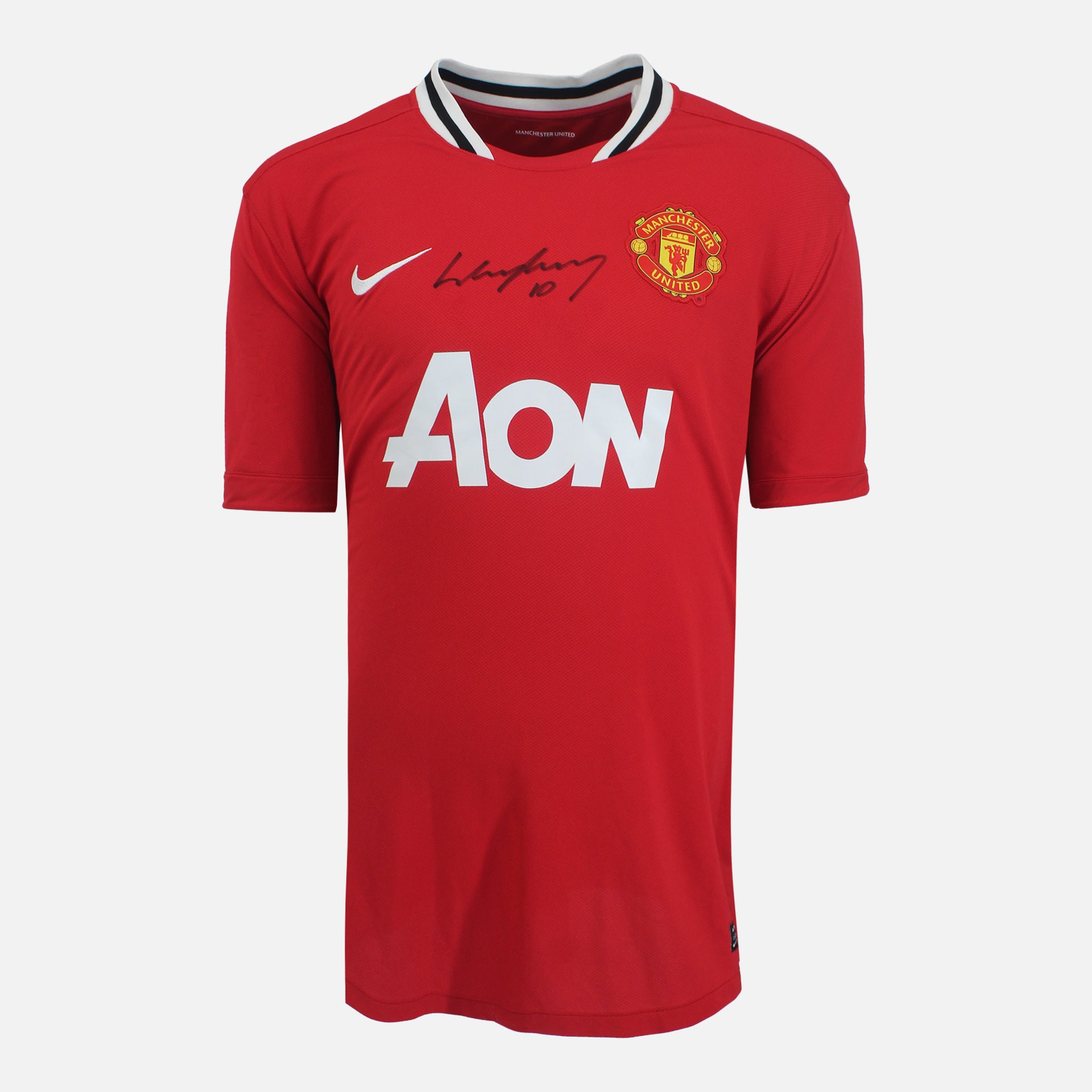 Wayne Rooney Signed Manchester United Shirt | Vault Verified