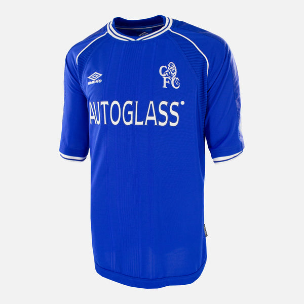 Chelsea Football Shirt Autoglass Umbro Kit