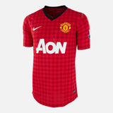 Manchester United 2012-13 Match Worn Shirt Home Nike