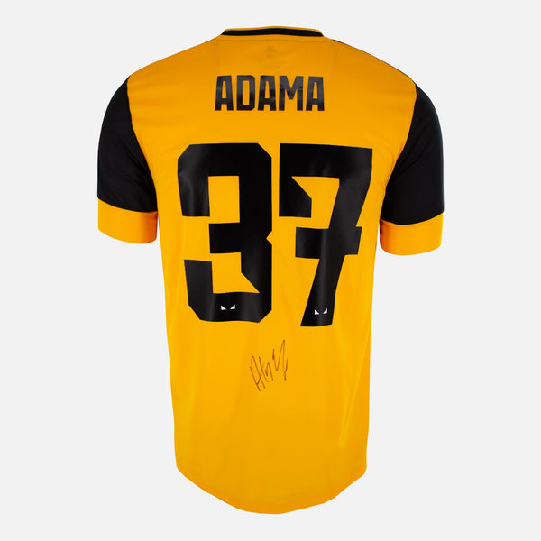Adama Traore Signed Wolverhampton Wanderers Shirt Home