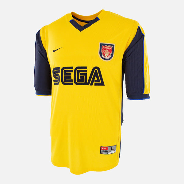 Arsenal Football Yellow Shirt SEGA