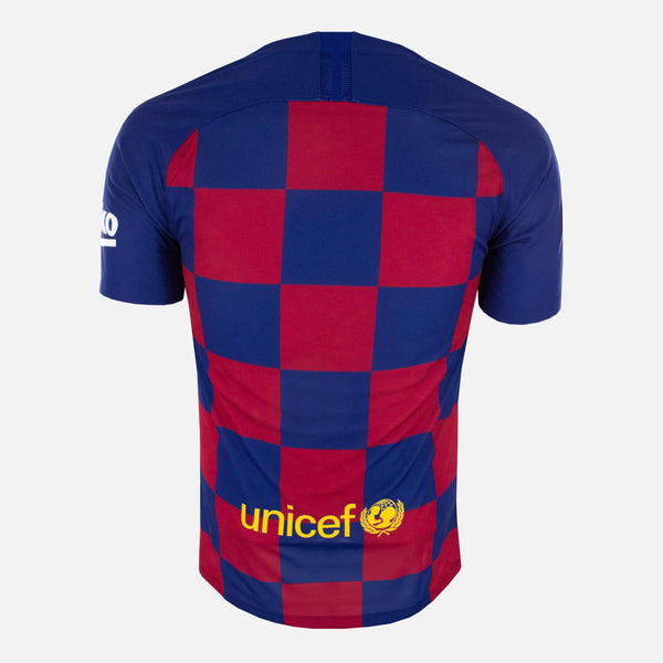 Barcelona Unicef Home Shirt reverse