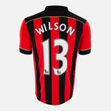 Callum Wilson Match Worn Shirt 2016-17 Bournemouth Kit