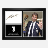Conte Signed Photo Framed